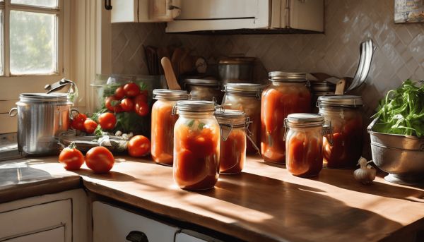 Comment réussir la stérilisation de votre sauce tomate maison